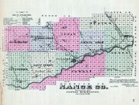 Mange County, Nebraska State Atlas 1885
